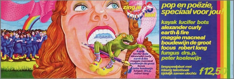 Zing je moers taal; pop en poëzie, speciall voor jou! as a canvas print