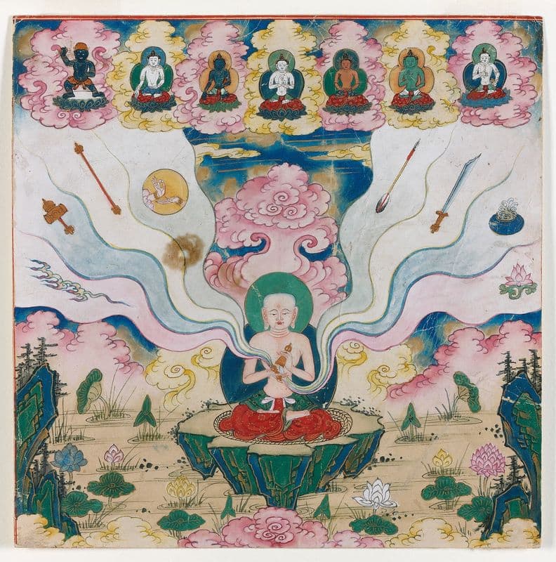 Zuiverende rituelen (18th century) as a canvas print