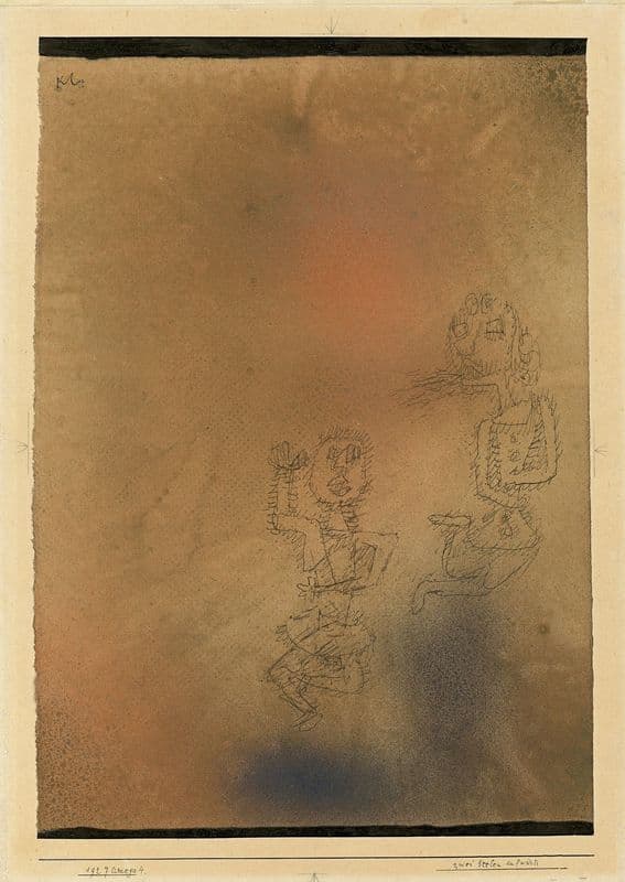 Zwei Seelen aufwärts as a canvas print
