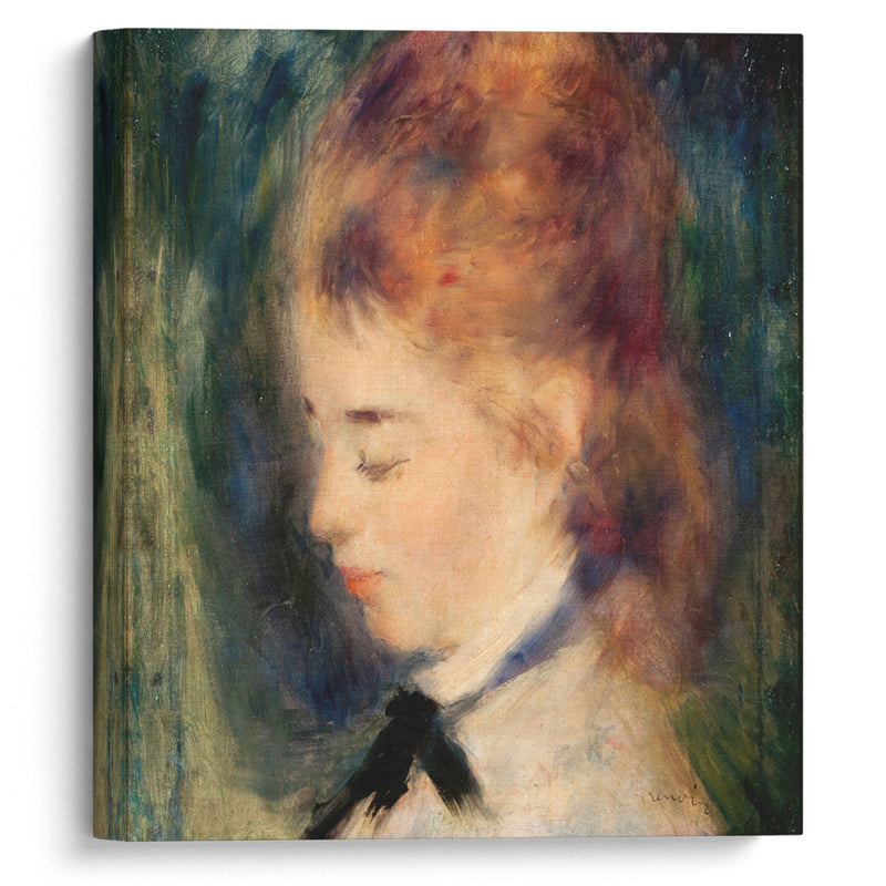 Portrait of a Woman - Pierre-Auguste Renoir - Canvas Print