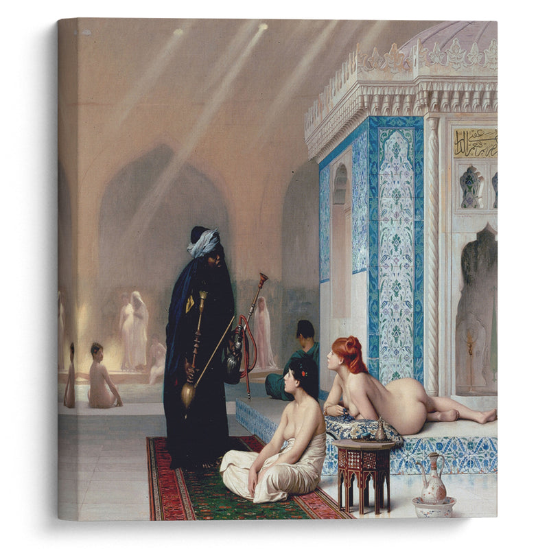 Pool in a Harem (1875) - Jean-Léon Gérôme - Canvas Print