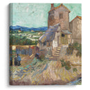 La Maison de la Crau (1888) - Vincent van Gogh - Canvas Print