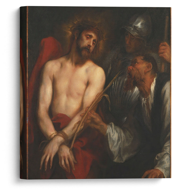 The Mocking of Christ (1628–30) - Anthony van Dyck - Canvas Print