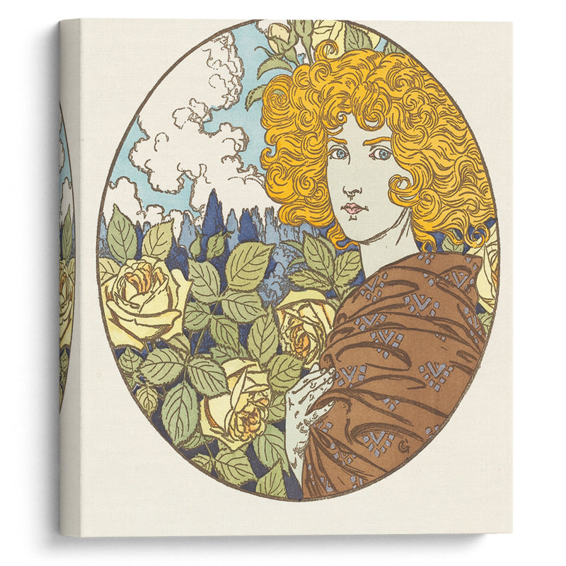 Jalousie (Jealousy) - Eugène Grasset - Canvas Print