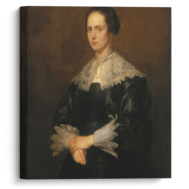 Helena Tromper Du Bois (c. 1631) - Anthony van Dyck - Canvas Print