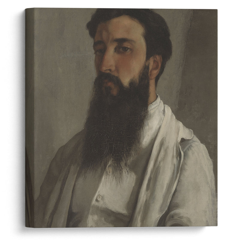 Portrait of Jules Bordet (1870) - Gustave Courbet - Canvas Print