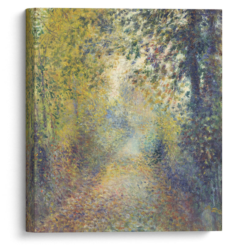 In the Woods - Pierre-Auguste Renoir - Canvas Print