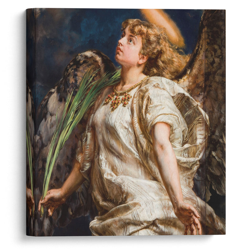 Song – study for the painting of Joan of Arc (1886) - Jan Matejko - Canvas Print