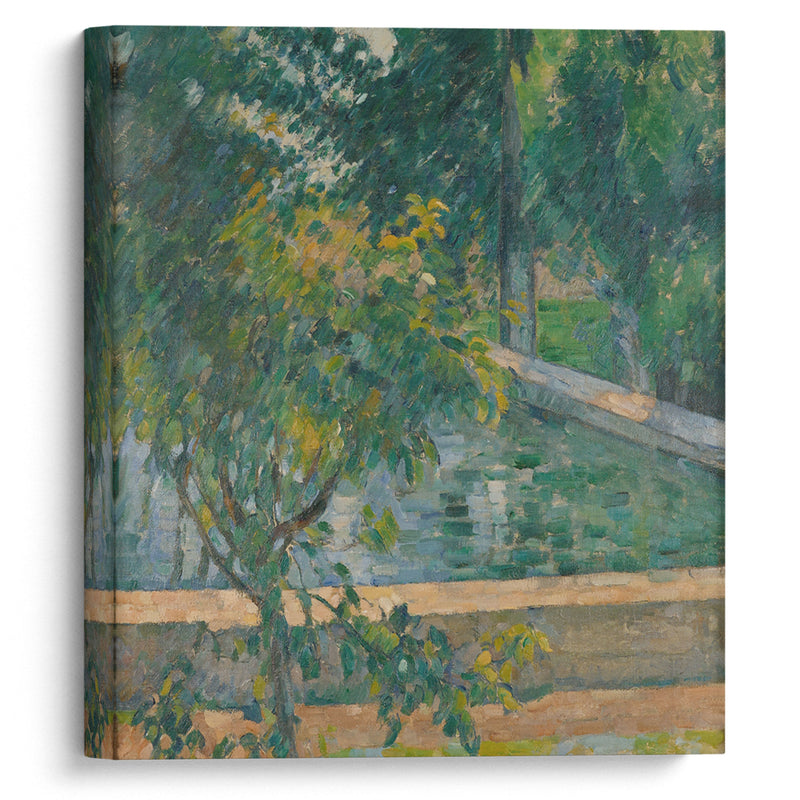 Le bassin du Jas de Bouffan (The Pool at Jas de Bouffan) (circa 1878) - Paul Cézanne - Canvas Print