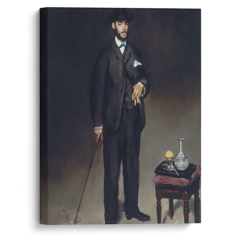 Portrait de Théodore Duret (1868) - Édouard Manet - Canvas Print