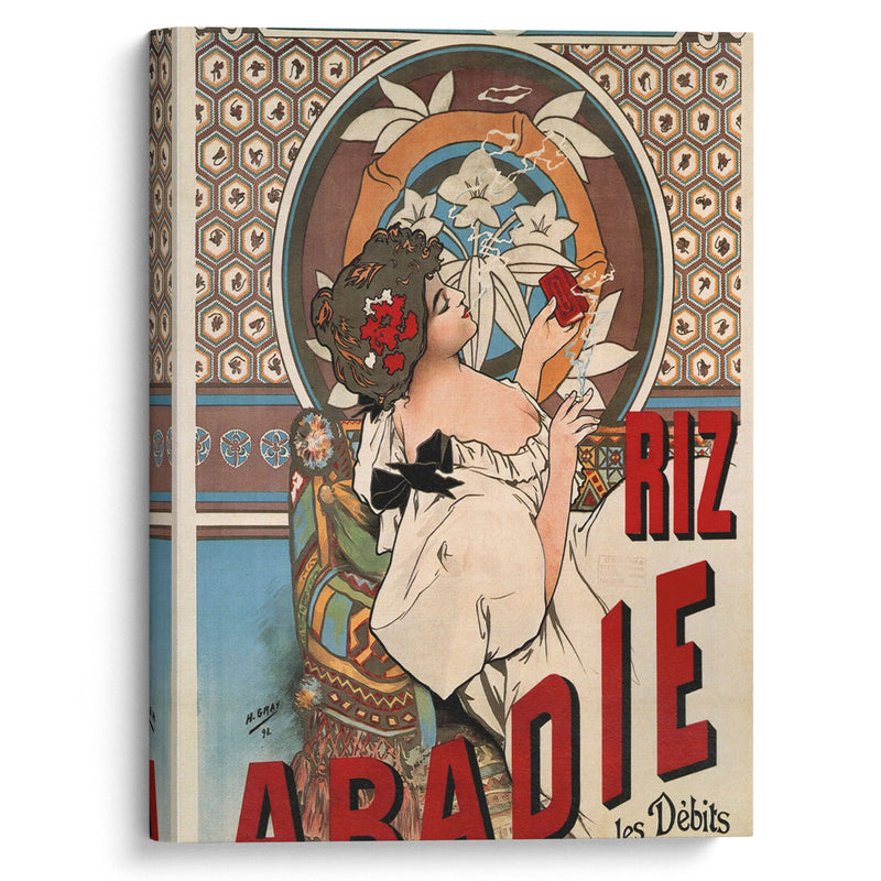 Riz Abadie (1898) - Alphonse Mucha - Canvas Print