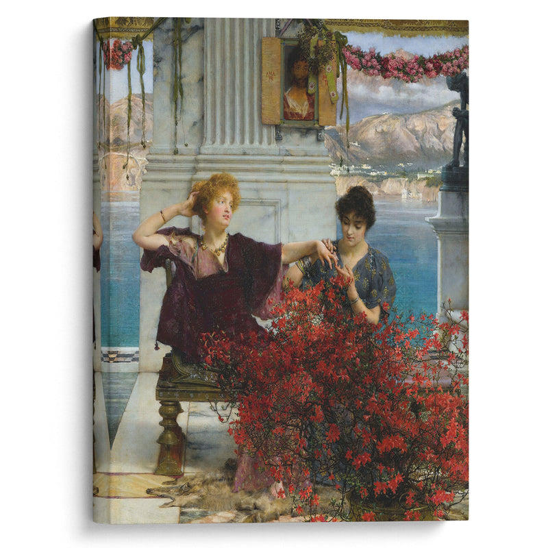 Love’s Jewelled Fetter (The Betrothal Ring) - Lawrence Alma-Tadema - Canvas Print