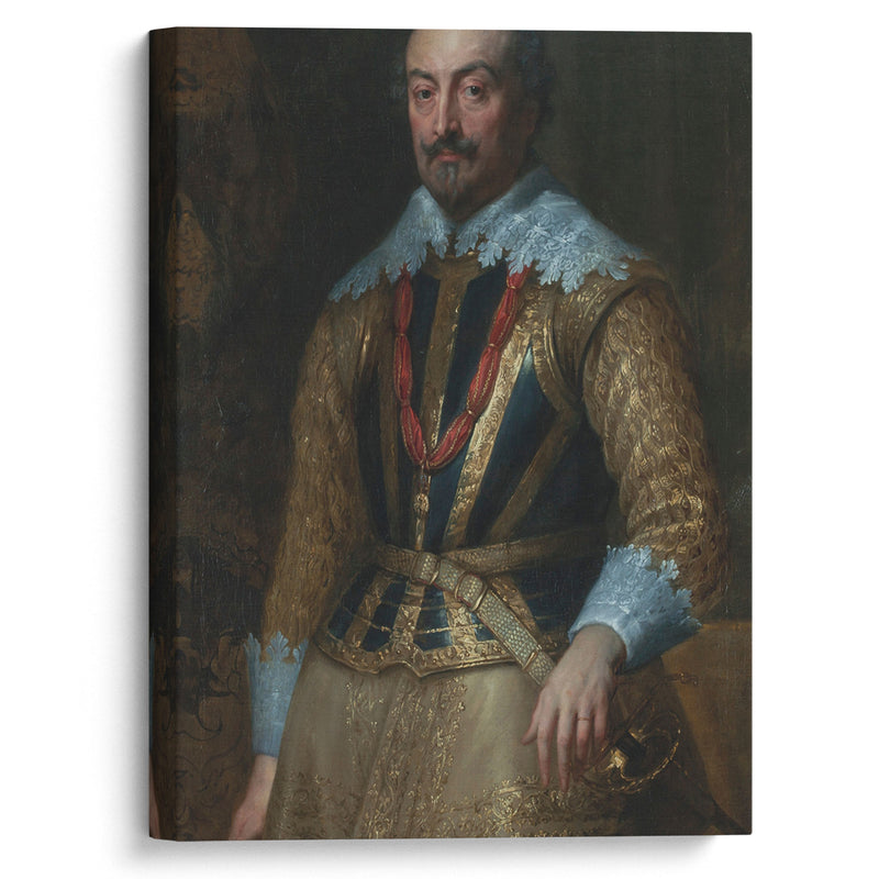 Portrait of John VIII, Count of Nassau-Siegen (1583-1638) - Anthony van Dyck - Canvas Print