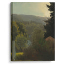 Forested Hills - Albert Bierstadt - Canvas Print