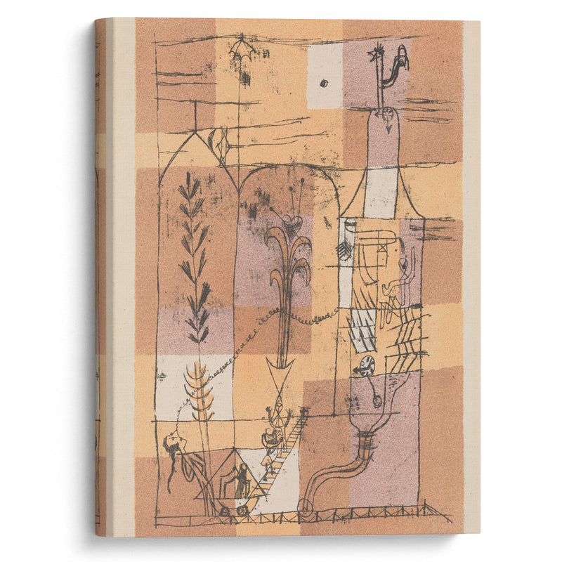 Hoffmannesque Scene (1921) - Paul Klee - Canvas Print