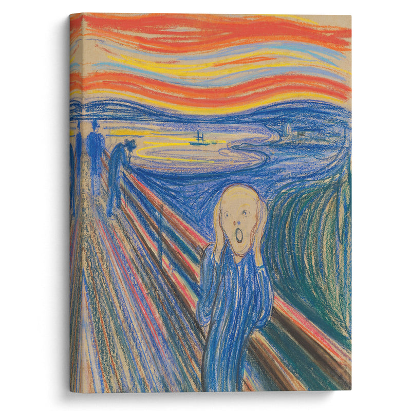 The Scream (1895) - Edvard Munch - Canvas Print