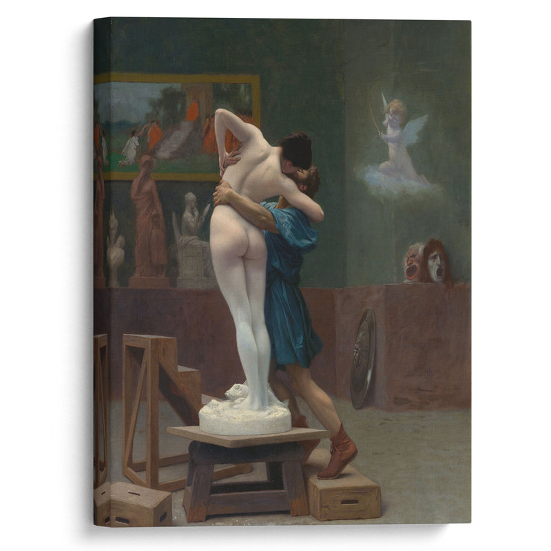 Pygmalion and Galatea (Ca. 1890) - Jean-Léon Gérôme - Canvas Print