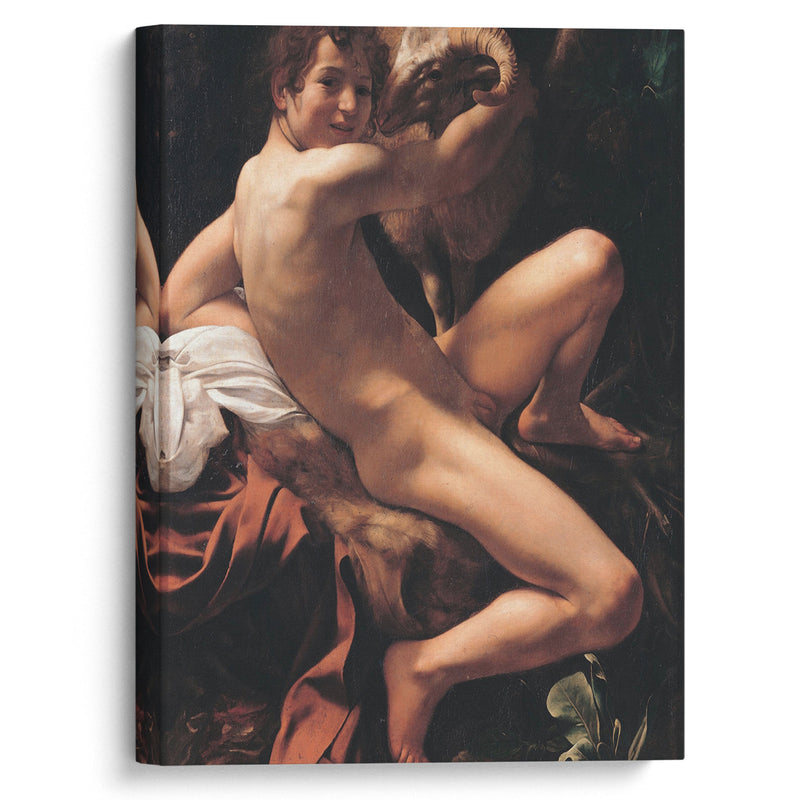 Saint John the Baptist (1602) - Caravaggio - Canvas Print