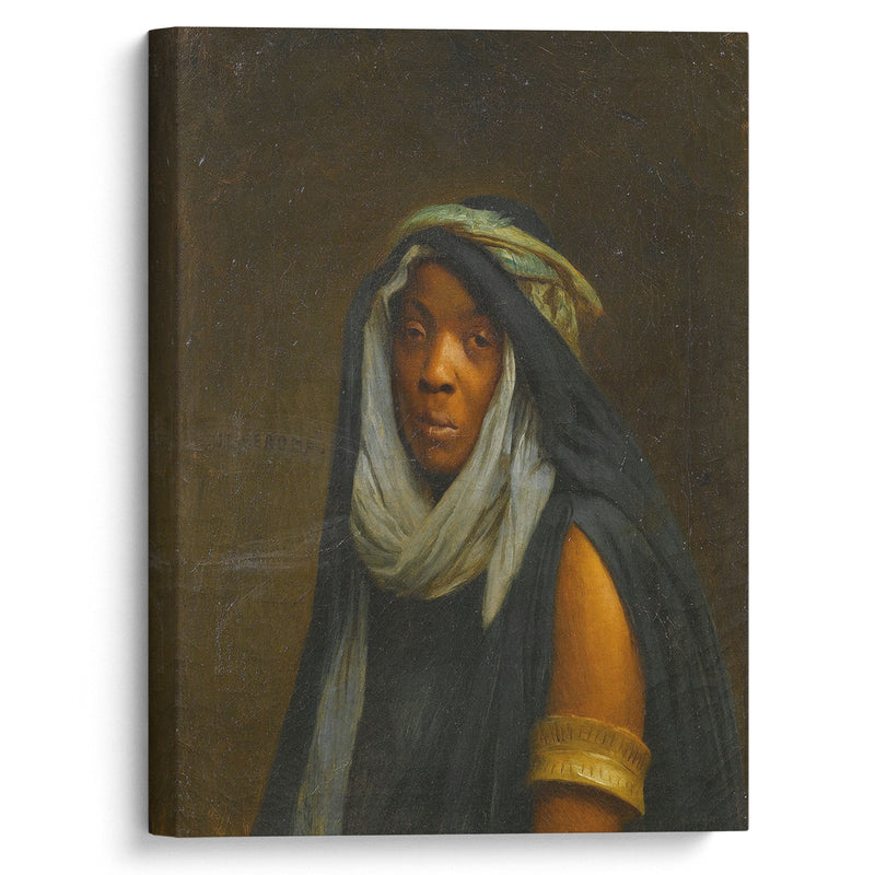 The black servant girl - Jean-Léon Gérôme - Canvas Print