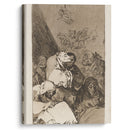 Correccion. (Correction.) (1796-1797) - Francisco de Goya - Canvas Print