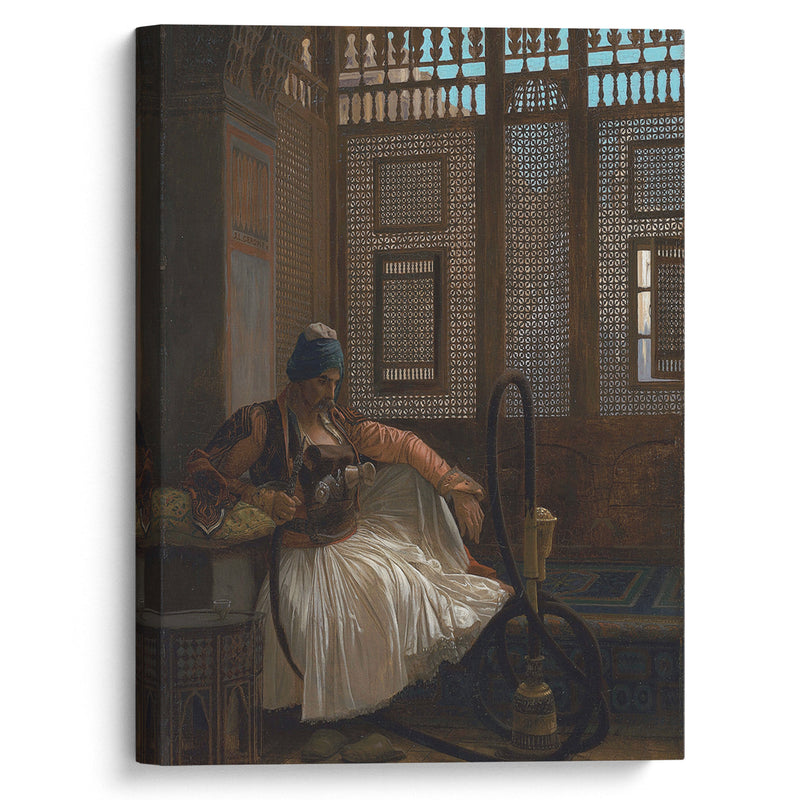 Arnaut fumant - Jean-Léon Gérôme - Canvas Print