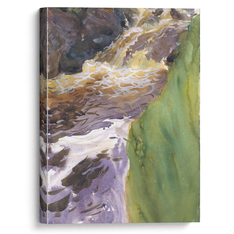 Rushing Water (circa 1901 –7) - John Singer Sargent - Canvas Print