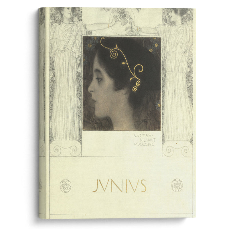 Junius (1896) - Gustav Klimt - Canvas Print