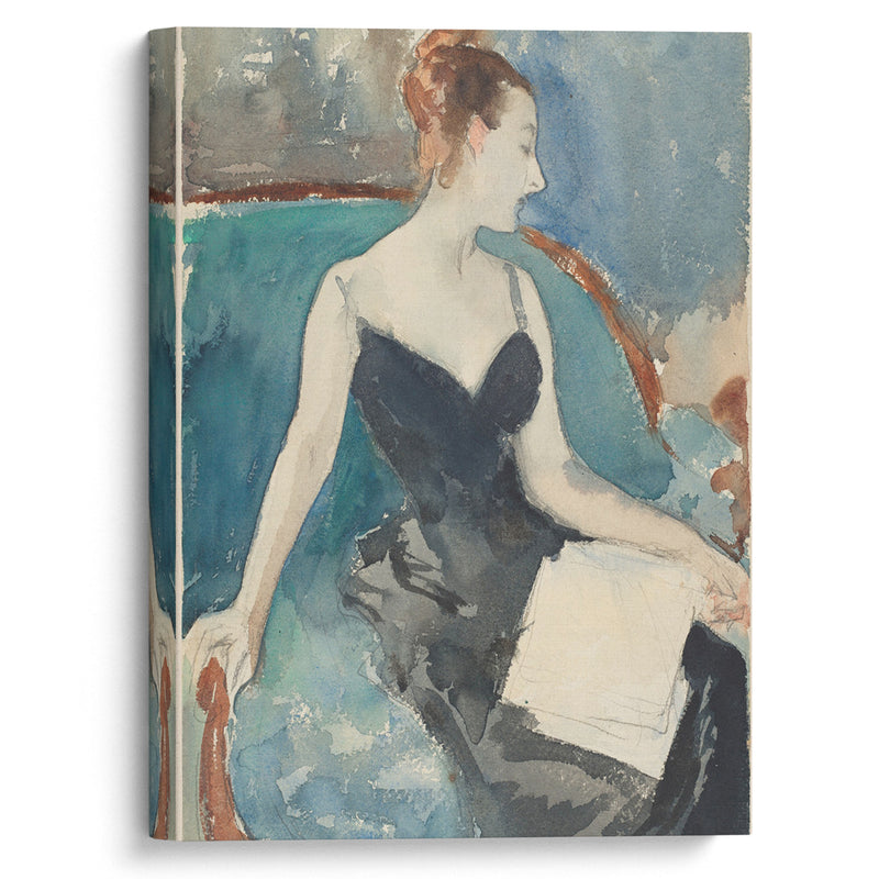 Madame Gautreau (Madame X) (c. 1883) - John Singer Sargent - Canvas Print