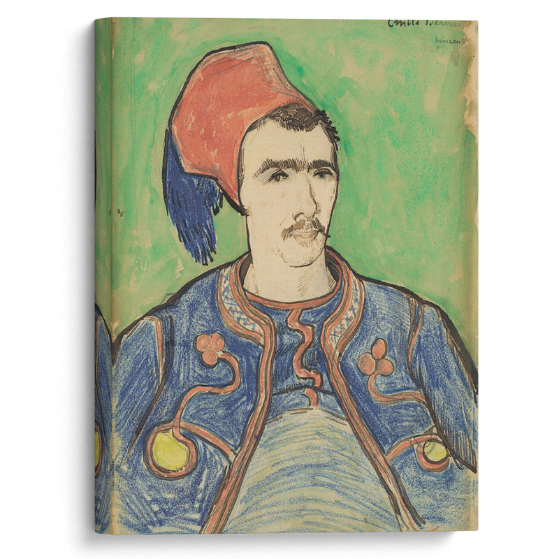 The Zouave (1888) - Vincent van Gogh - Canvas Print