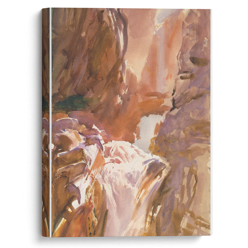 Mountain Torrent (circa 1910) - John Singer Sargent - Canvas Print