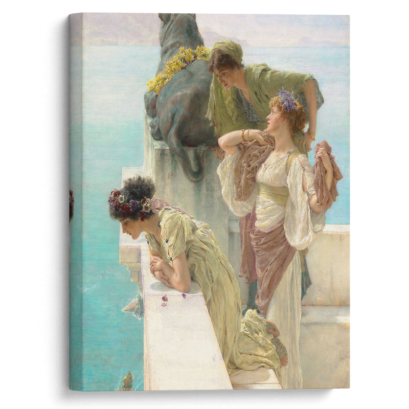 A Coign of Vantage (1895) - Lawrence Alma-Tadema - Canvas Print