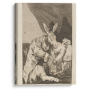 De que mal morira (Of what ill will he die) (1796-1797) - Francisco de Goya - Canvas Print