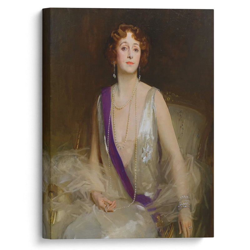 Grace Elvina, Marchioness Curzon of Kedleston (1925) - John Singer Sargent - Canvas Print