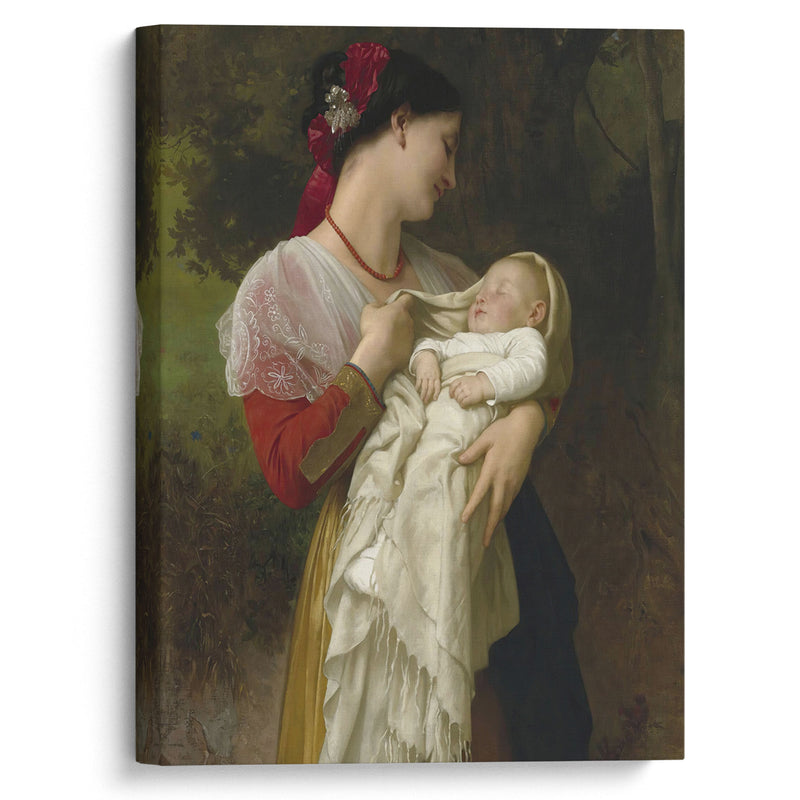 Admiration Maternelle - William Bouguereau - Canvas Print