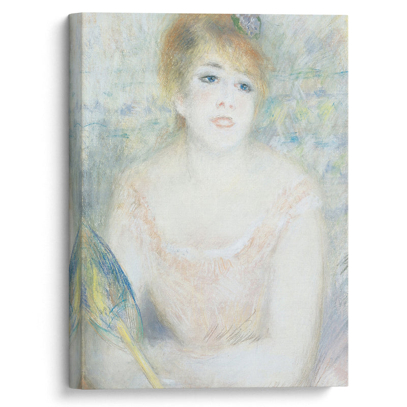 Mlle. Jeanne Samary (1878) - Pierre-Auguste Renoir - Canvas Print