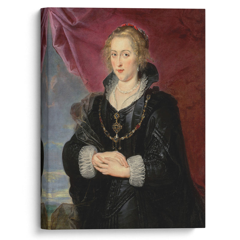 Portrait Of A Lady - Peter Paul Rubens - Canvas Print