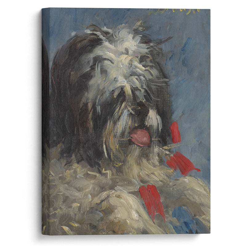 Le chien ‘Donki’ (1876) - Édouard Manet - Canvas Print