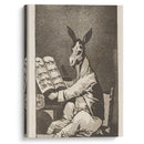 Asta su Abuelo. (And so was his grandfather.) (1796-1797) - Francisco de Goya - Canvas Print