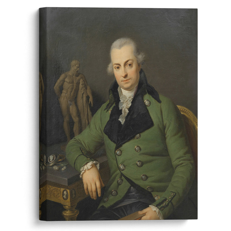 Riccardo Milliotti von Dallberg (around 1800) - Johann Baptist von Lampi the Elder - Canvas Print