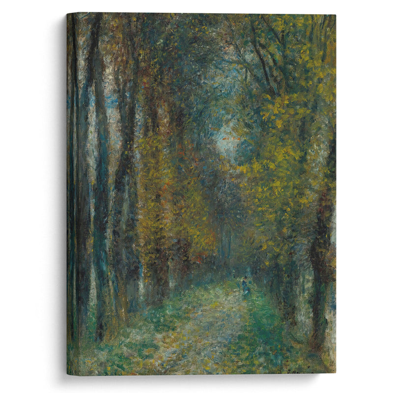 L’allée Couverte (1872) - Pierre-Auguste Renoir - Canvas Print