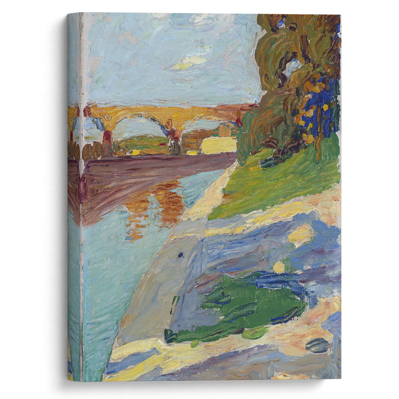 Munich – The Isar (1901) - Wassily Kandinsky - Canvas Print