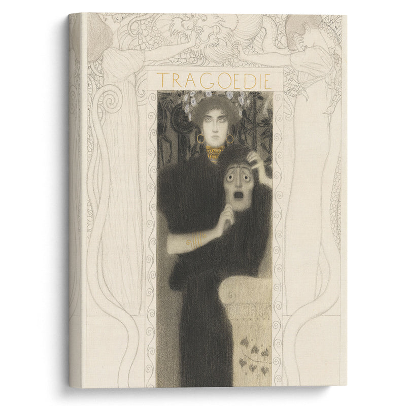 Tragödie (1897) - Gustav Klimt - Canvas Print