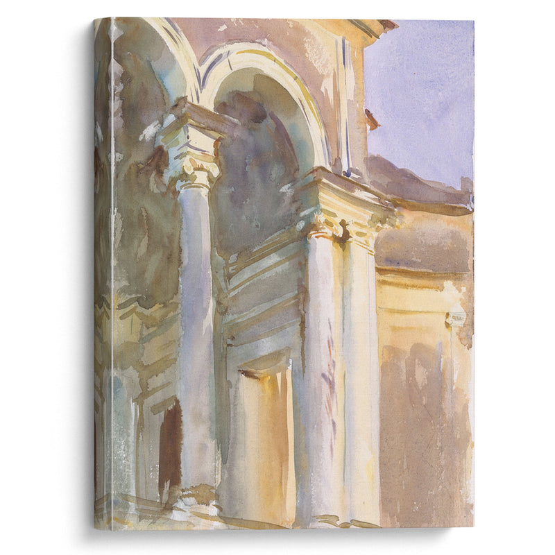 Loggia, Villa Giulia, Rome (circa 1907) - John Singer Sargent - Canvas Print