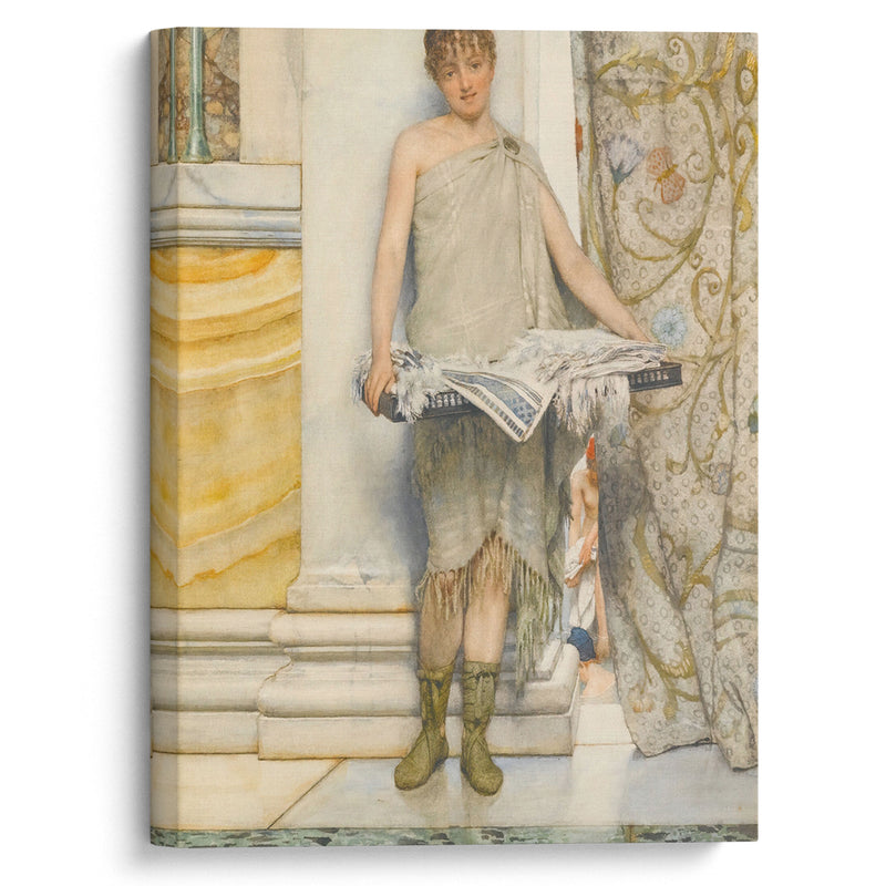 A Balneatrix - Lawrence Alma-Tadema - Canvas Print