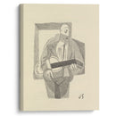 As a wife has a cow 2 (1926) - Juan Gris - Canvas Print