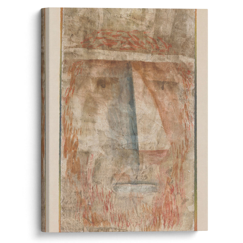 Rotbärtiger Kopf (1929) - Paul Klee - Canvas Print