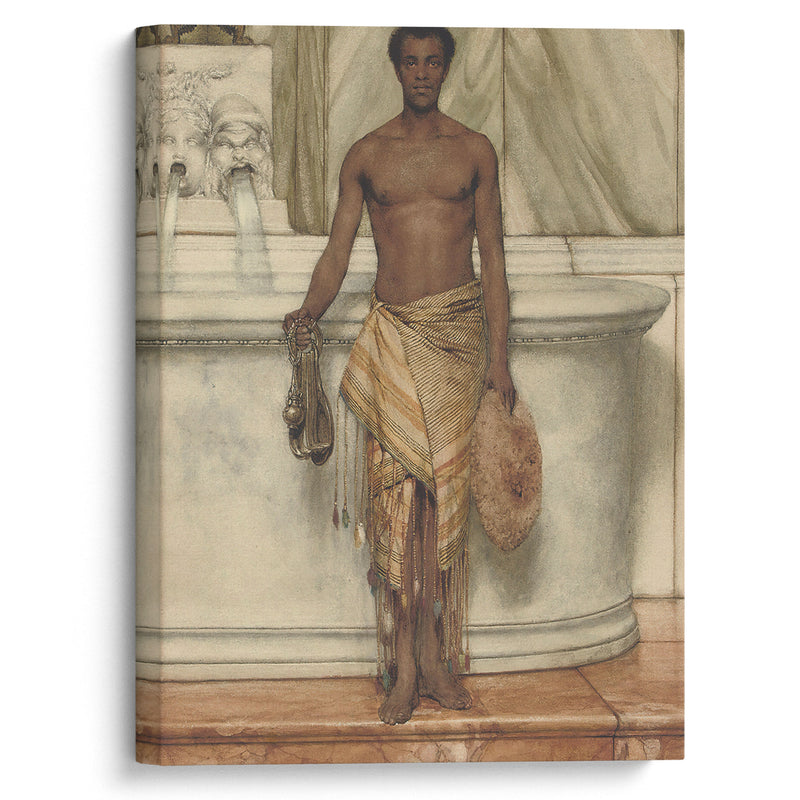 The Balneator - Lawrence Alma-Tadema - Canvas Print