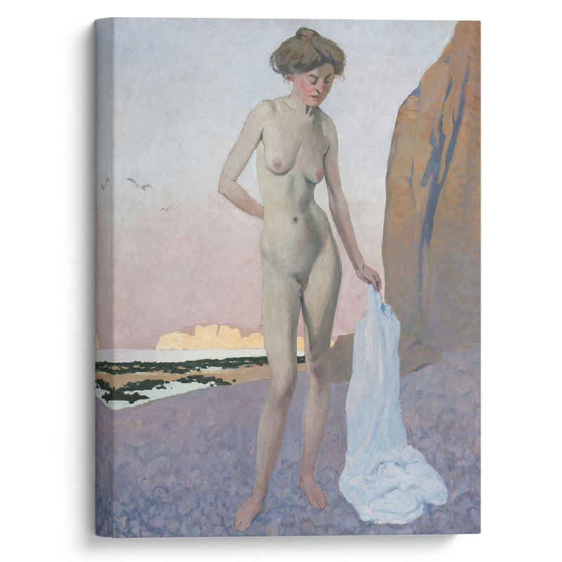 On The Beach, 1905 - Félix Vallotton - Canvas Print