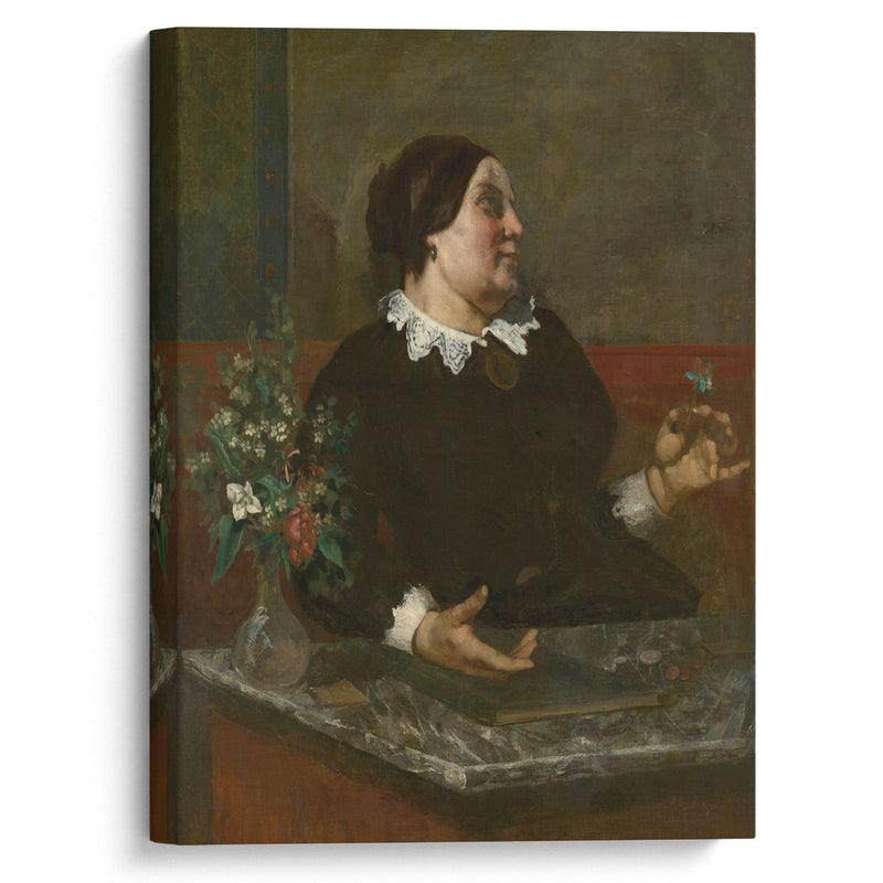 Mère Grégoire (1855) - Gustave Courbet - Canvas Print