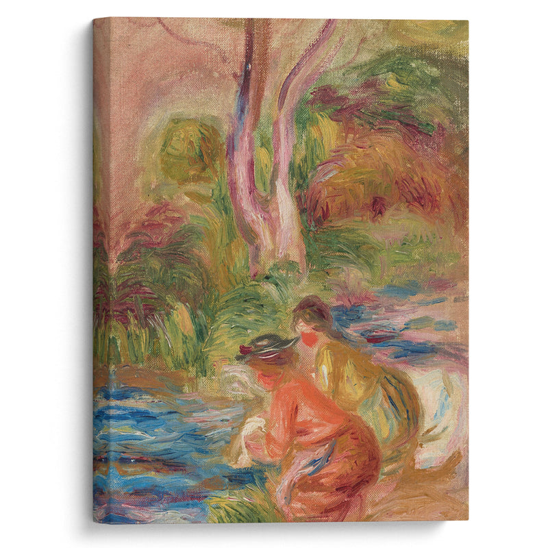 Les Laveuses - Pierre-Auguste Renoir - Canvas Print